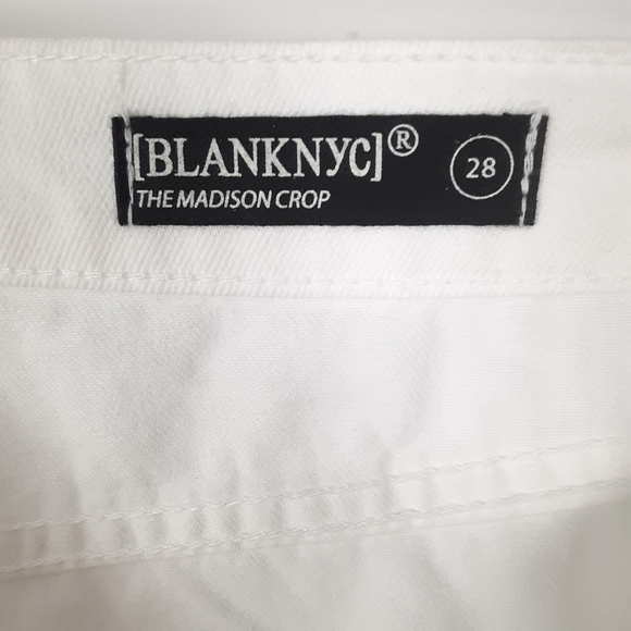 Blank NYC  Crop Jeans in White - Picture 7 of 9